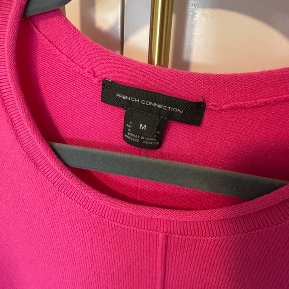 French Connection Women's Pink Sweater - Picture 5 of 7